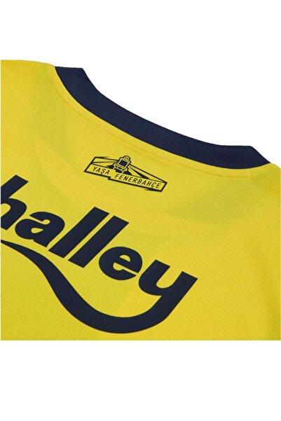 Puma Fenerbahçe Men's Jersey - Reblica 775360 01, Yellow Navy, S-xxl, Home Jersey