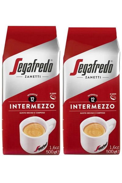 Segafredo Zanetti Intermezzo Coffee Color Core - 500 Gr X 2 Pieces