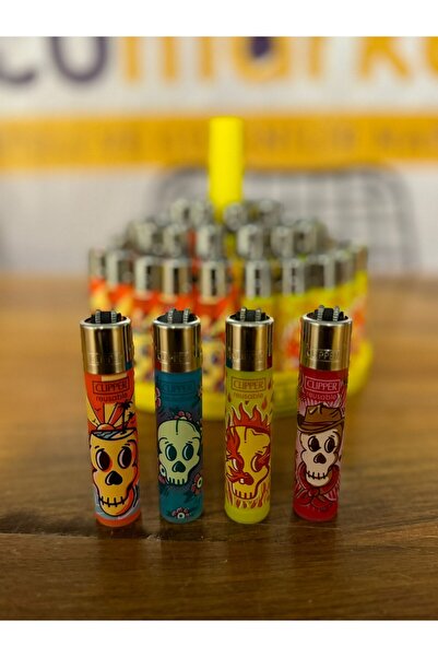 Clipper ÖZel Üretim Koleksiyoner Serisi 4 adet Çakmak - 4