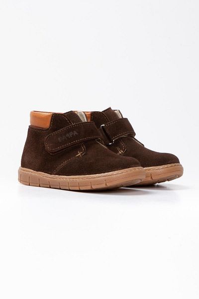 Paqpa Valer Παιδικές Μπότες Καφέ Suede Leather W305-06