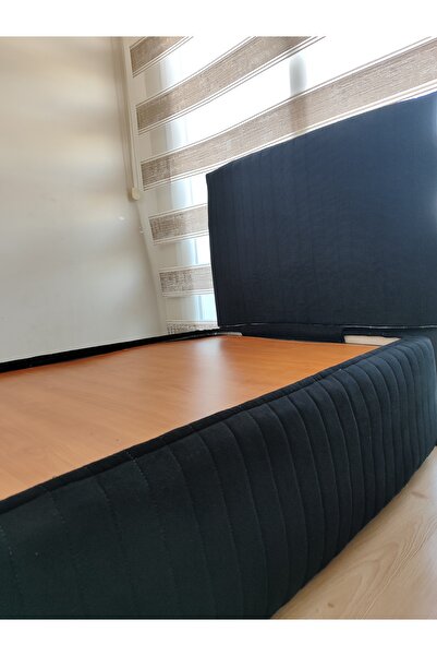 ByDekor Tasarım Sonne Çift Kişilik Baza Kenar Kılıfı & Başlık Kılıfı Takımı