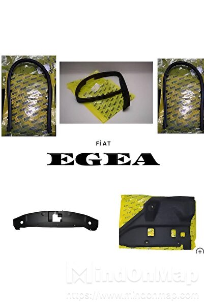 OPAR Fiat Egea Tampon Muhafaza  Torpido Izalatör  Kaput Fitili  Sızdırmazlık ...