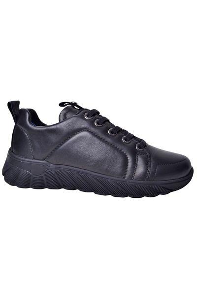 Mammamia Pantofi din piele de damă negri - D24KA-3585