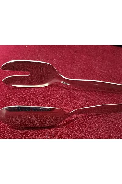 İŞTEBUFİYAT Lux salad tongers stainless Steel 18 cm 304