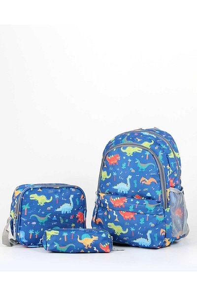 Cambridge Polo Club Unisex Triple School Bag Set Plcan2079