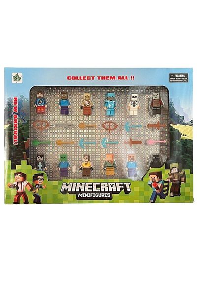 TRUST STORE 24 Pieces Super Figures Toy Set with 12 Figures