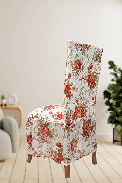 Genel Markalar BASKILI ETEKLİ Sandalye Kılıfı 1 Adet