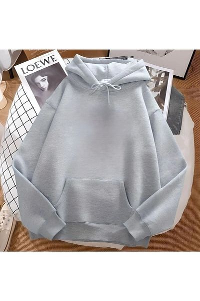 EFFRENATU Μοντέρνο φούτερ Unisex Oversize με κουκούλα
