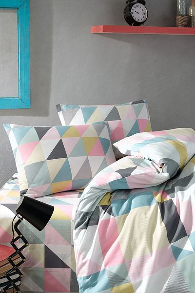 Cote Blanc 100% Cotton Angi Duvet Cover Set