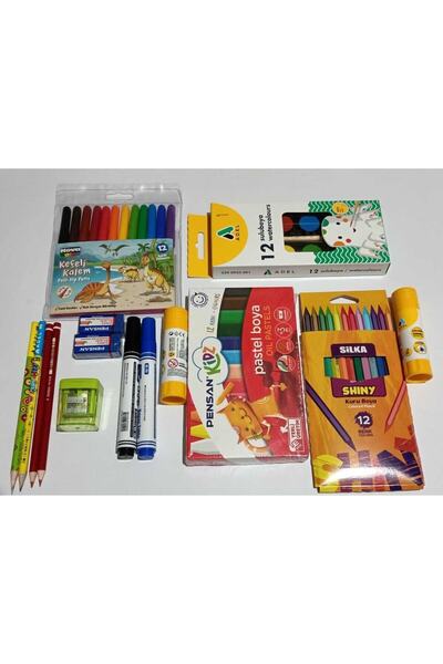 Adel Ilk Okul Kırtasiye Karma Set