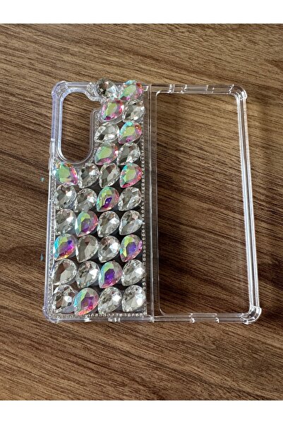 Case collection Samsung Galaxy Uyumlu Fold 6 kristal taşlı telefon kılıfı