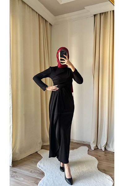 modasusev Φόρεμα Scuba Special Design Hijab