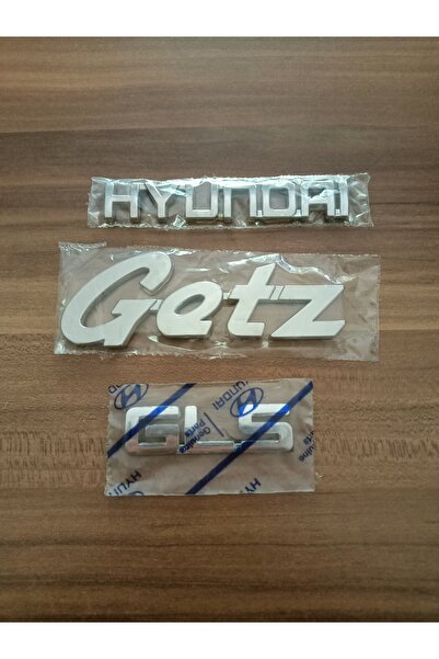 Passenger Car Oto Yedek Parça HYUNDAİ GETZ GLS BAGAJ YAZISI 3LÜ TAKIM HYUNDAİ...