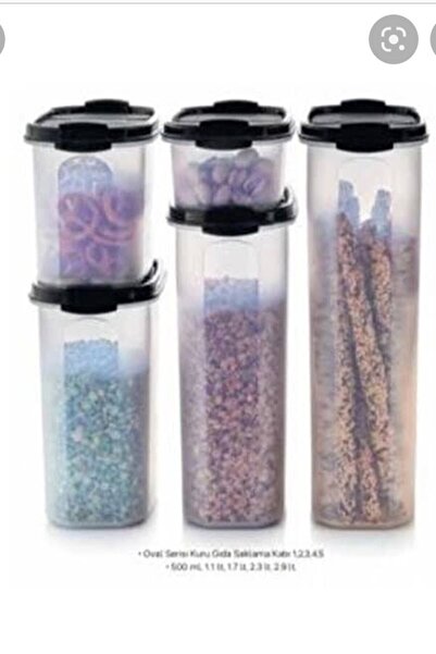 Tupperware Οβάλ Σετ 5