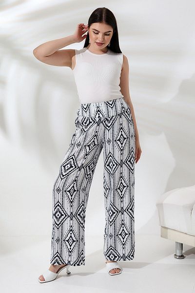 akgül giyim New Season Summer Elastic Waist Trousers