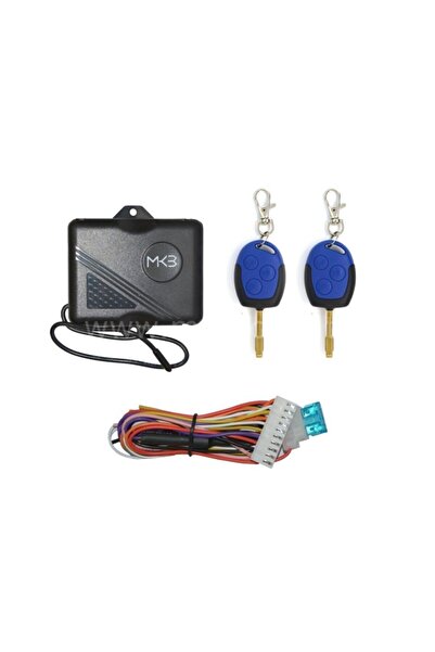 Genel Markalar Merkezi Kilit Açma-kapama Cihazı Mavi Tipi 3 Buton