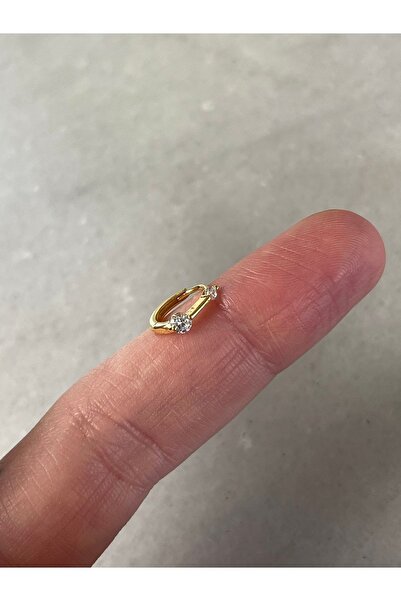 ds denizden silver Gümüş Helix Halka Piercing