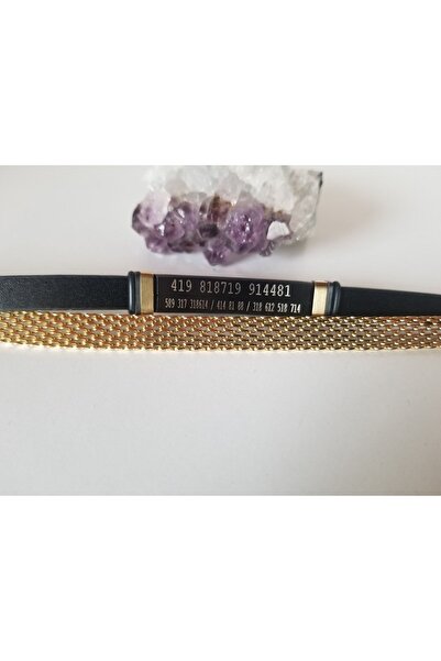 Anatolia Zenginlik Sayı Sekansları Ve Hz.süleyman Mührü Çift Kordonlu Çelik Bileklik