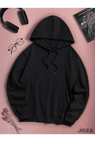 Joza Outdoors Unisex Γυναικεία Ανδρικά Bullet Suki Πίσω Φούτερ με στάμπα με έγχρωμη κουκούλα από φλις