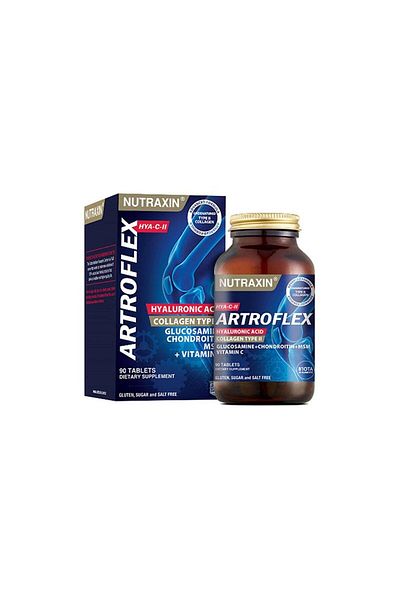 Nutraxin Artroflex Hya-c-ii - 90 Tablets Supplement with Hyaluronic, Acid Collagen and Msm