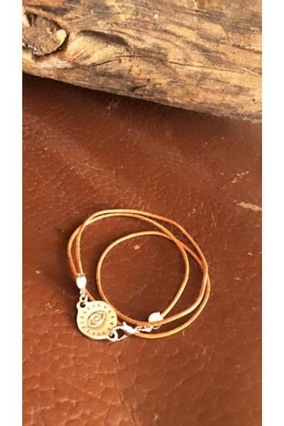 by özllem Triple Wrapped Design Eye Bracelet