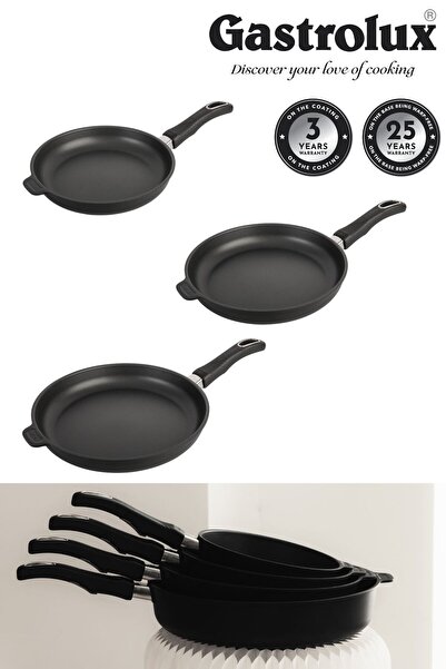 GASTROLUX 3 PARÇA TAVA SETİ 24-26-28 CM