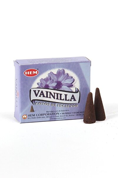 Hem Vanilya Aromalı Konik Tütsü