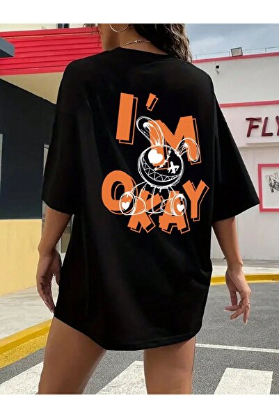 Jose Clothing Μπλουζάκι Oversize με στάμπα από οργανικό βαμβάκι