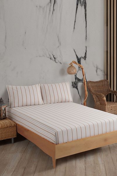 VENICA MASCUSE Ranforce Double Elastic Sheet Set