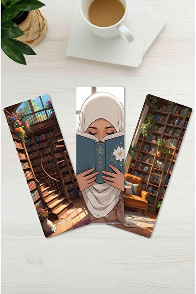 MuslimWalk Mihra 3’lü Kitap Ayracı Seti #KA29