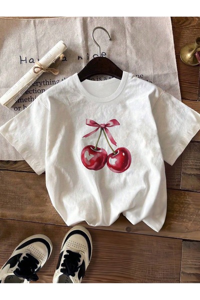 Jose Clothing Tricou oversize din bumbac organic imprimat