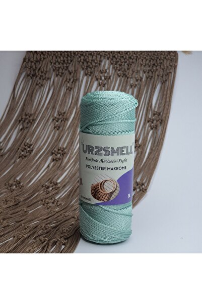 urzsmell Polyester Makrome 100gr, 140mt, 3 No. Supla, Çanta Ve Aksesuar Ipliğ...
