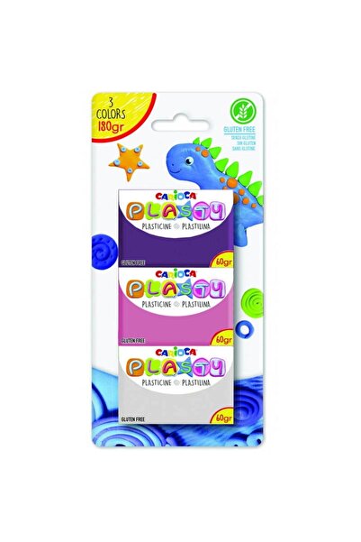 carioca Plasty Kurumayan Oyun Hamuru 3 Renk 42690