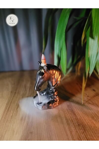 KVTASARIM AT GERİ AKIŞ TÜTSÜLÜK, DEKORATİF AT TÜTSÜLÜK