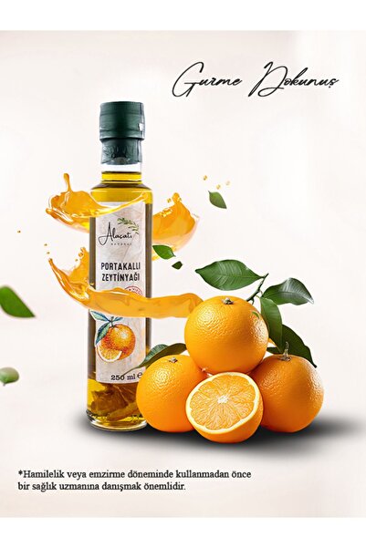 Alaçatı Natürel Portakallı Zeytinyağı - 250ml