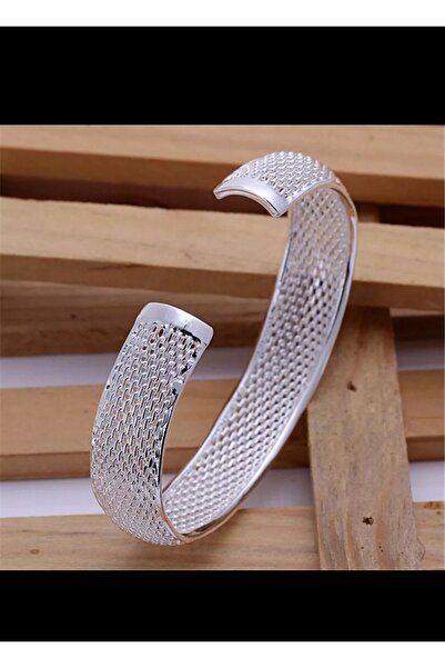925Silver 925 Ayar Şık Tasarım Gümüş Bilezik
