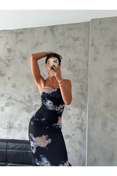 veira Rochie de seară elegantă imprimată digital