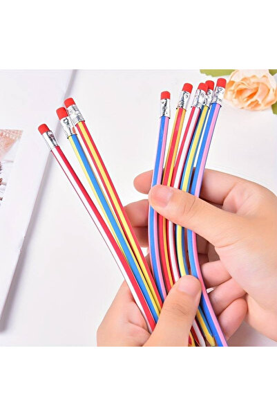 Siriderya Bükülebilir Esnek Kurşun Kalem 5'li Set Sihirli Kalem Stres Kalemi