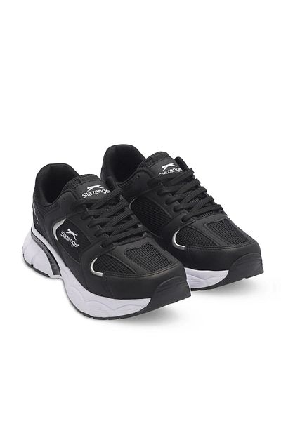 Slazenger Unisex Χειμερινά Μαύρα Δερμάτινα Αθλητικά Παπούτσια - Αδιάβροχη, Αντιολισθητική Σόλα, Ελαφρύ Άνετο Ορθοπεδικό Στυλ