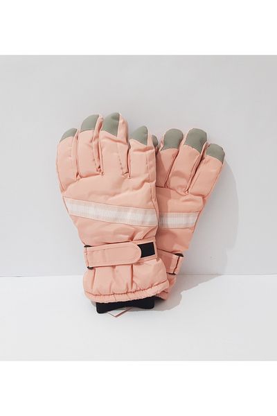 renkli çiçekler Women Gloves - Season Snow Gloves