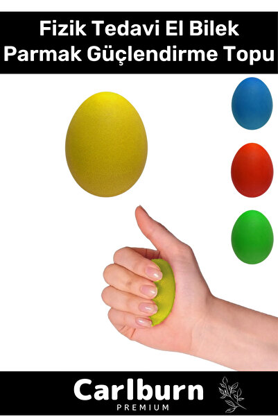 Carlburn Custom Production Silicone Stress Ball Hand Exercise Physical Therap...