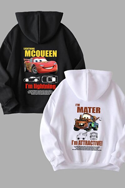 Elvino Hanorac cu glugă supradimensionat unisex - Hanorac de iarnă cu glugă g...