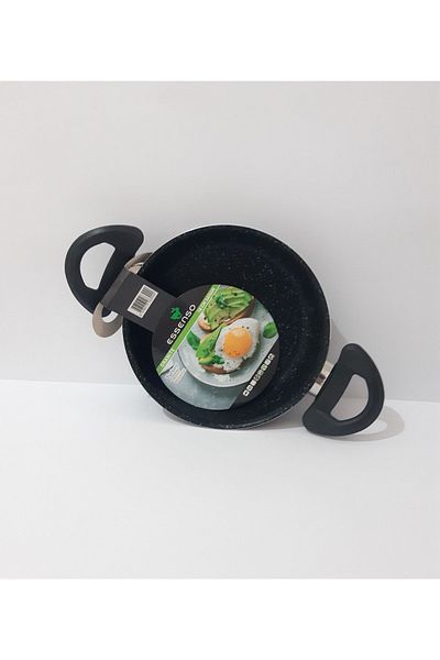 renkli çiçekler Pan 18 Cm Granite Pan Egg Melemen Pan Cooking Pan