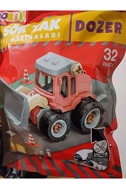 Opulent Accessories Sök tak dozer kepçe 32 parça dozer kepçe sök tak oyuncak,...