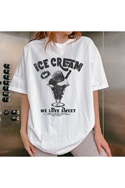 Jose Clothing تي شيرت كبير الحجم مطبوع من القطن العضوي