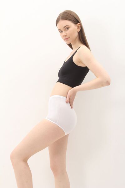 Soft Light Extra ψηλόμεσο γυναικείο εσώρουχο Skin Cotton 5 Συσκευασία