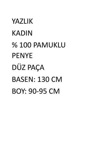 anne moda ankara 2 Li Paket Yazlık ,kadın, Tek Renk Alt Pijama