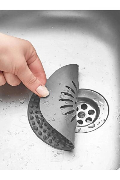 Blue Home Lıght Süzgeçli Silikon Lavabo Ve Küvet Tıkacı Yuvarlak Lavabo Tıkacı Süzgeç Banyo Tıpa Banyo Süzgeç