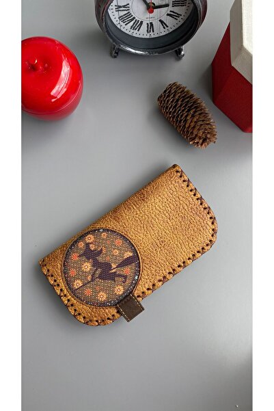 Şaşıkedi Cadılı büyük boy tasarım cüzdan