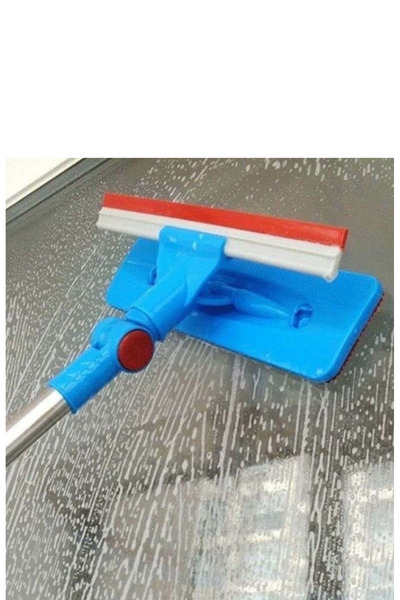 BRE HOME Telescopic Double-Sided Practical Glass Mirror Erase Apparatus Scraper Eraser